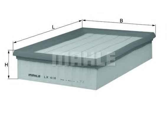 MAHLE ORIGINAL LX 418