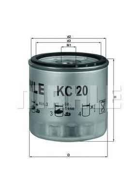 MAHLE ORIGINAL KC 20