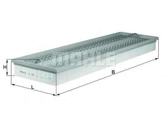 MAHLE ORIGINAL LX 334