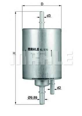 MAHLE ORIGINAL KL 570