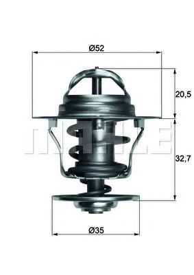 MAHLE ORIGINAL TX 12 88D