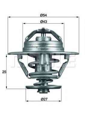 MAHLE ORIGINAL TX 93 83D