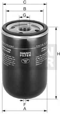 MANN-FILTER WK 9165 x