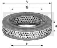 MANN-FILTER C 1555/6