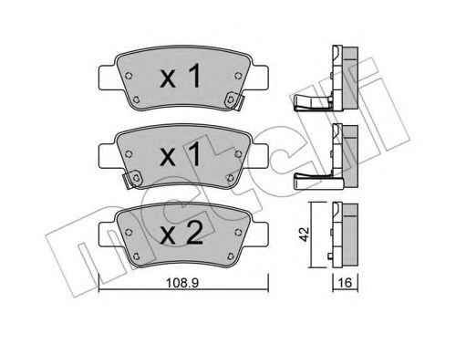 METELLI 22-0790-0