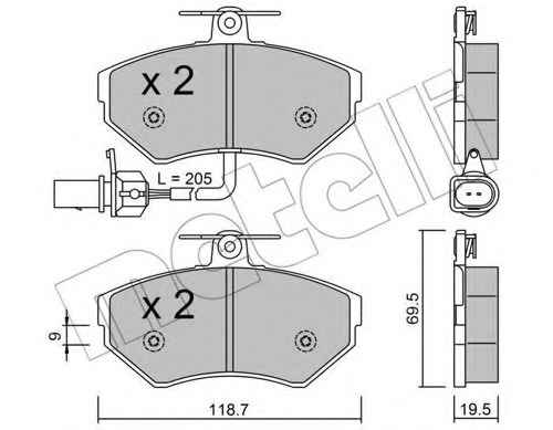 METELLI 22-0215-2