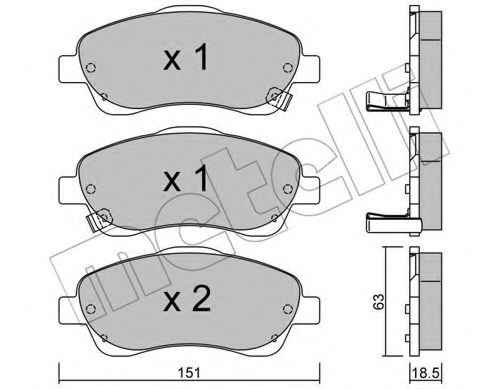 METELLI 22-0450-0