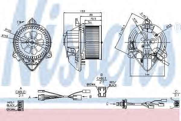 NISSENS 87050