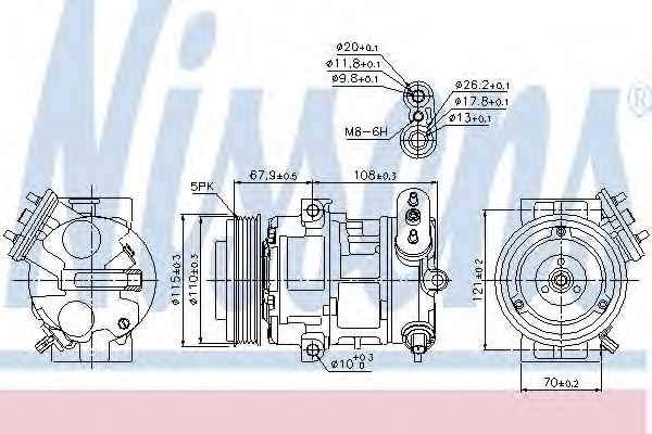 NISSENS 89100