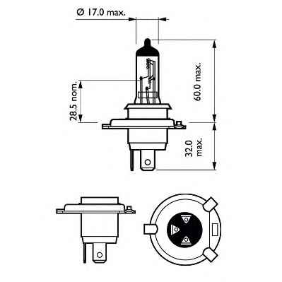 PHILIPS 12342XVBW