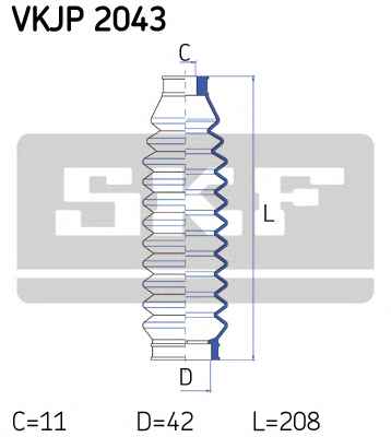 SKF VKJP 2043