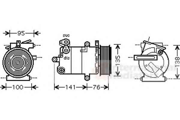 VAN WEZEL 1800K417