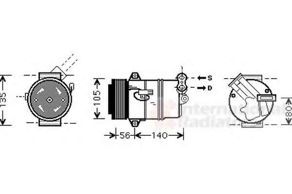 VAN WEZEL 3700K428