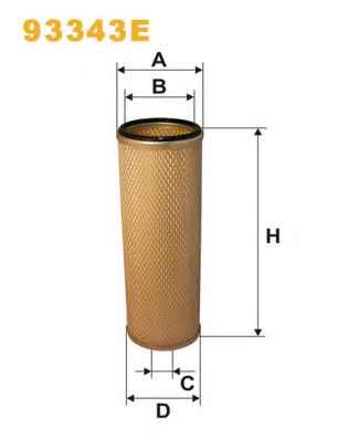 WIX FILTERS 93343E